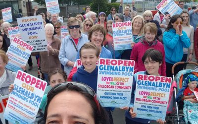 Glenalbyn: Further protests as demand for swimming pool continues